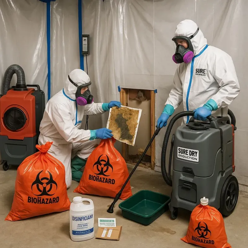Contaminated Water Handling Protocols process in Scott Air Force Base, IL