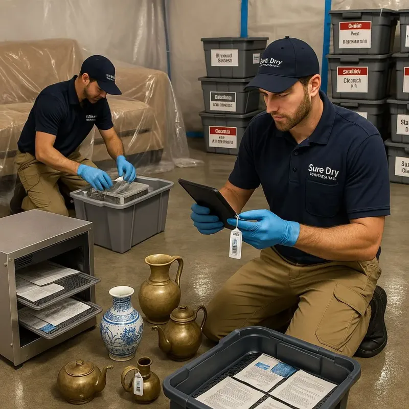 Content Protection and Restoration process in Scott Air Force Base, IL